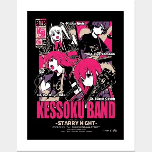 BOCCHI THE ROCK! - Kessoku Band Posters and Art